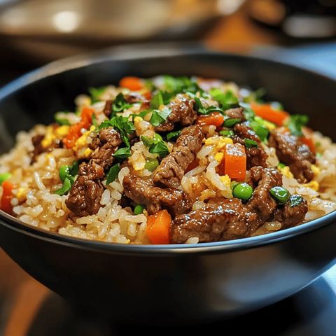 소고기 볶음밥 (껌 찌엔 보)