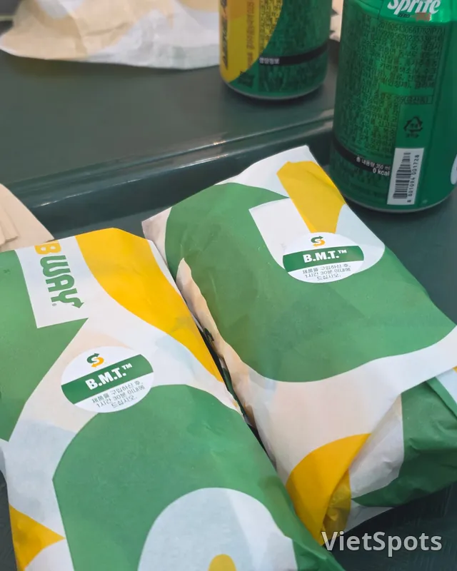 आज सबवे सैंडविच 🥪