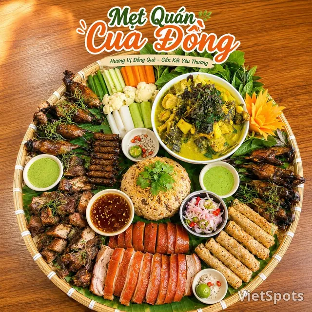 황티로안의 게 전통 식당