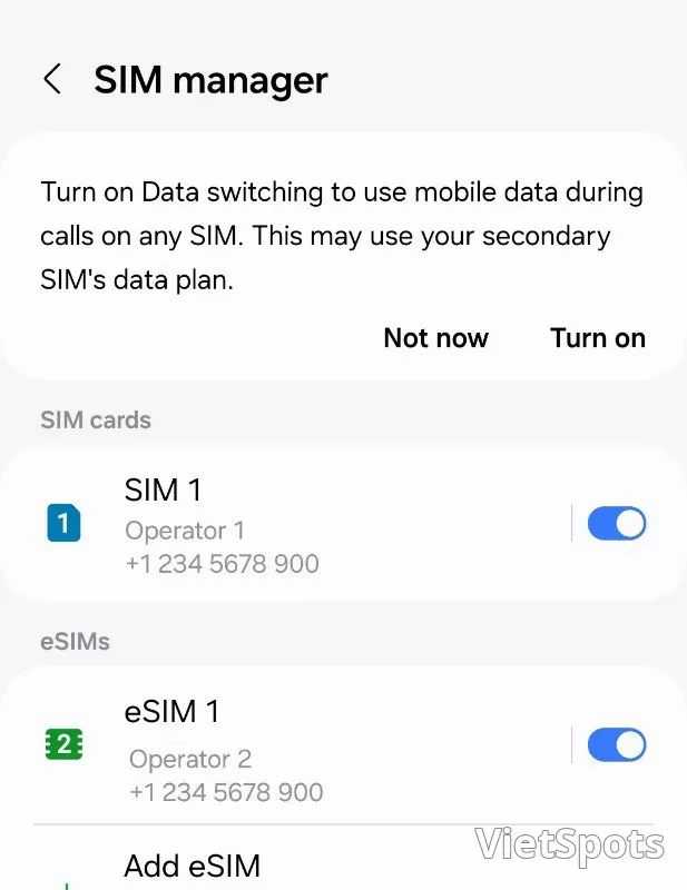 在Samsung Galaxy和Android上设置eSIM指南——逐步指南