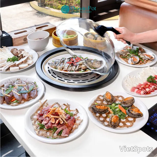 수열 찜 훠궈 — 연기도 기름도 없는 해산물 먹는 방식