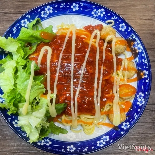 魚団子スパゲッティ