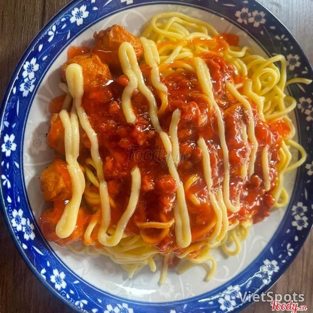 エビ団子スパゲッティ