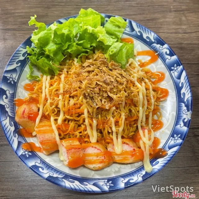 カニカマ混ぜ麺