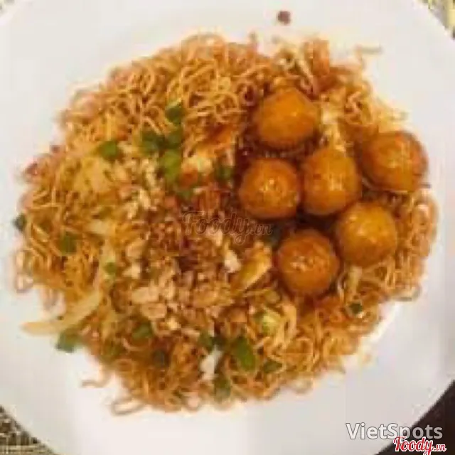 エビ団子混ぜ麺