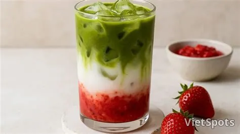 Strawberry Matcha