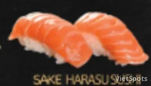 ซูชิท้องแซลมอน (2 ชิ้น)