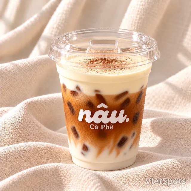 กาแฟนมสดครีมชีส