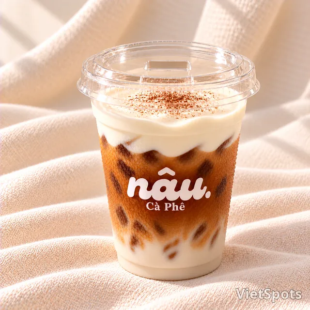 กาแฟนมสดครีมเกลือ