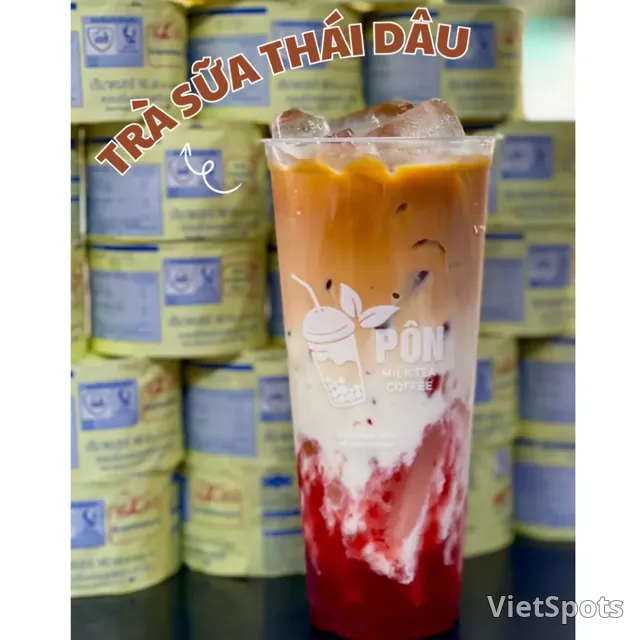 ชาไทยสตรอว์เบอร์รี