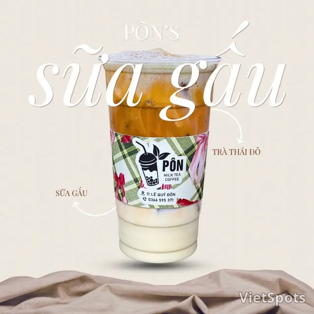 Sữa Gấu - ชาไทยแดง
