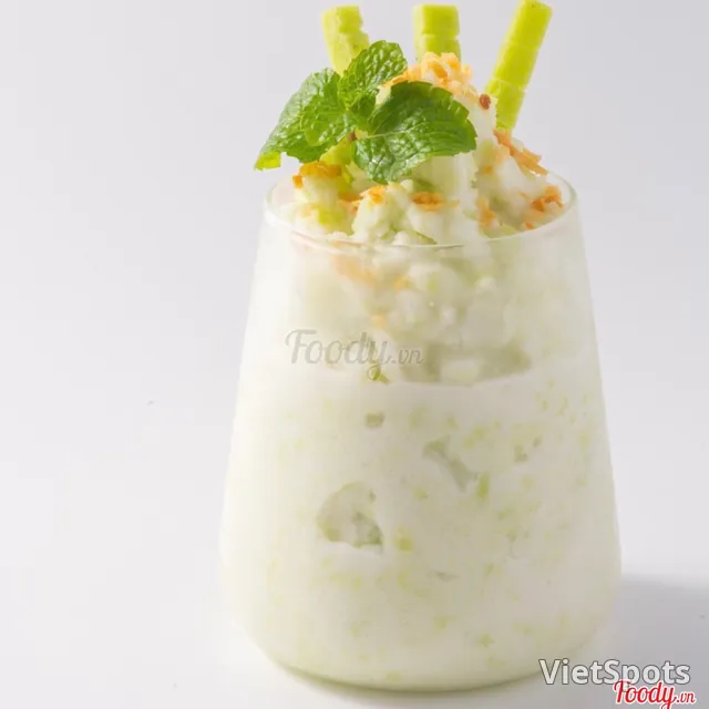 Coconut Mung Bean Ice Blended