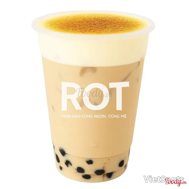 ชานมครีมไข่อบ