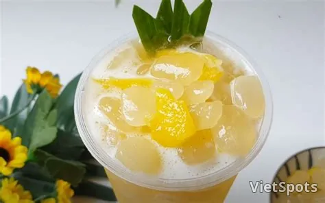 ชามะลิลูกชิดสับปะรด