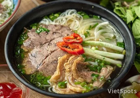 เฝอเนื้อส่วนท้อง