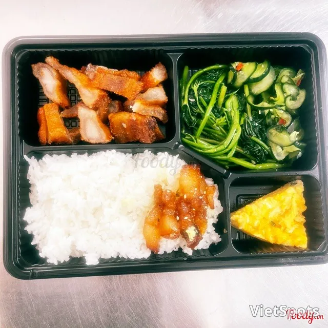 ข้าวหมูกรอบทำเอง