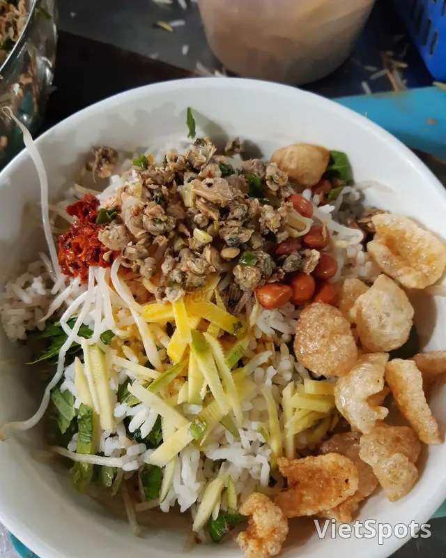 ข้าวคลุกหอยกาบ