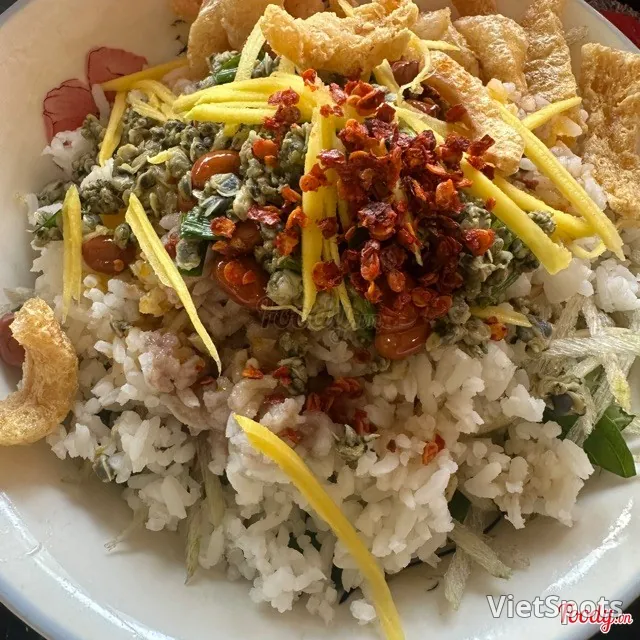 ข้าวคลุกหอยกาบ