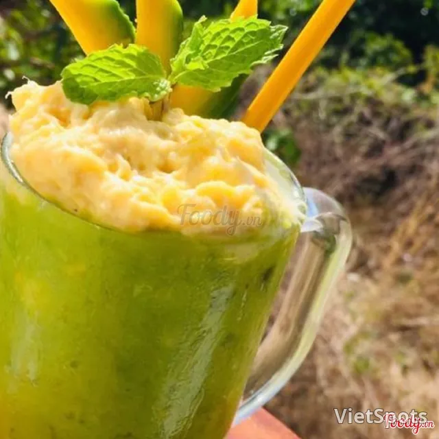 Mashed Avocado with Durian