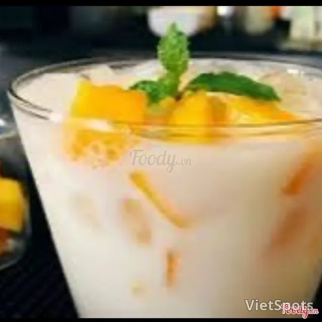 Mashed Mango with Yogurt