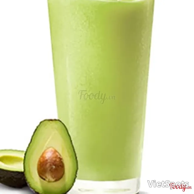 Avocado Smoothie with Sugar Palm Seeds
