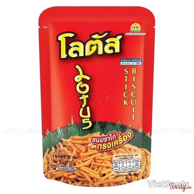 Bánh que vị truyền thống