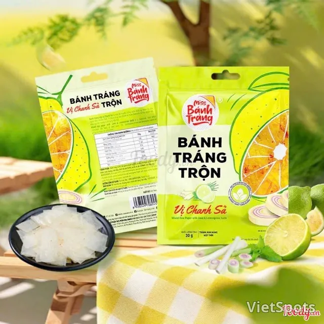 Bánh tráng trộn miss chanh sả