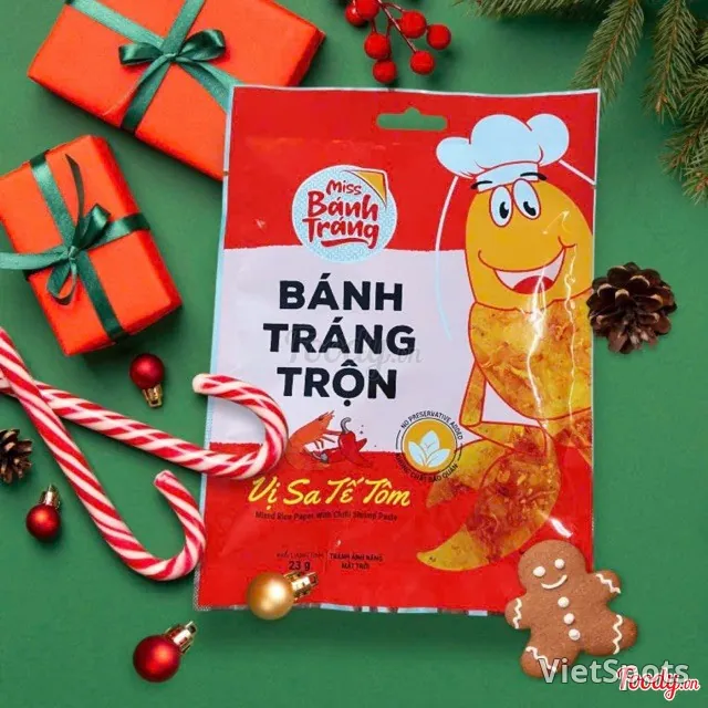Bánh tráng trộn Miss sate tôm
