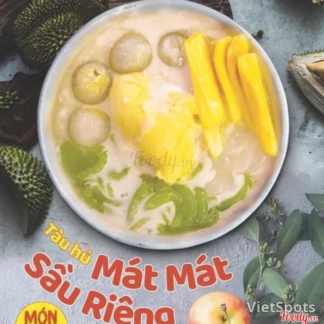 두리안 두부 푸딩