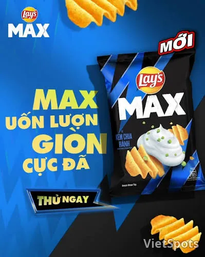 Lay's Max Sour Cream & Onion 53g