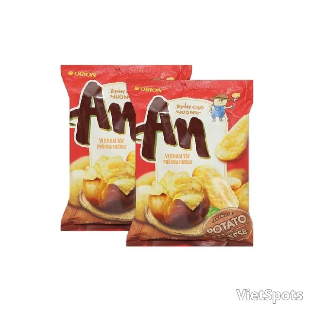 An Rice Crackers - Potato Cheese Flavor 14P
