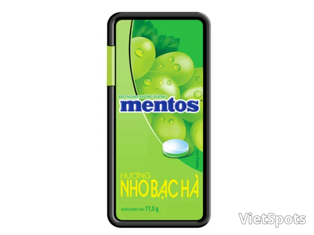 Mentos Grape Mint Candy (17.5g)