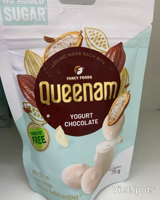 No Added Sugar Yogurt Chocolate (75g-Queenam)