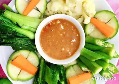 蔬菜蘸腐乳
