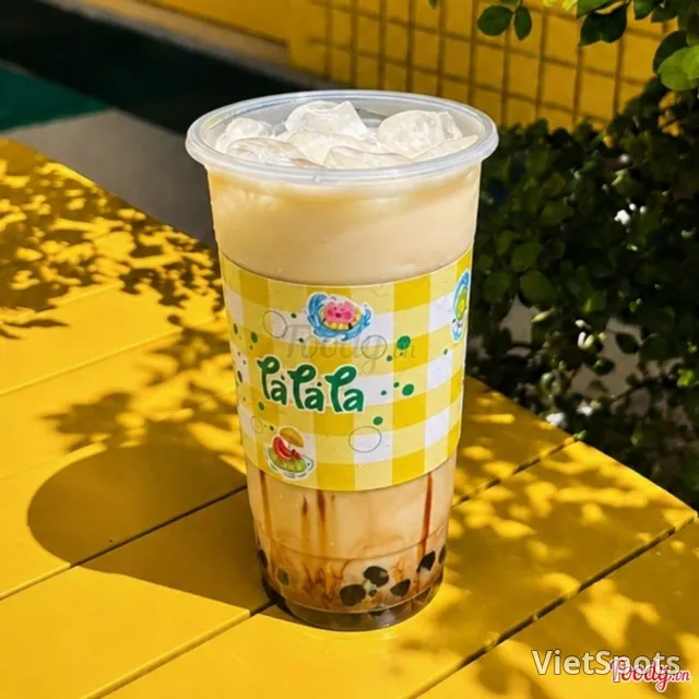 黒糖タピオカミルク
