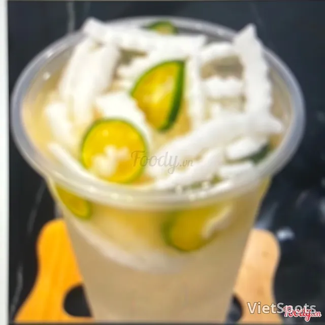 金桔椰子水配白珍珠