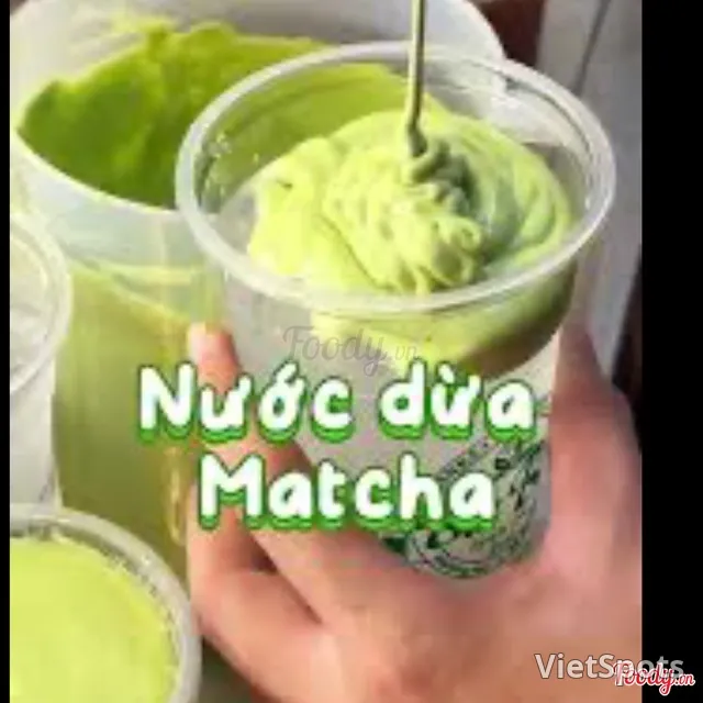 抹茶椰子水