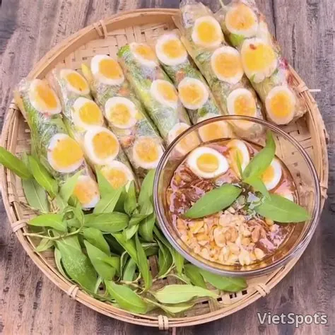 반숙 메추리알 반짱 롤