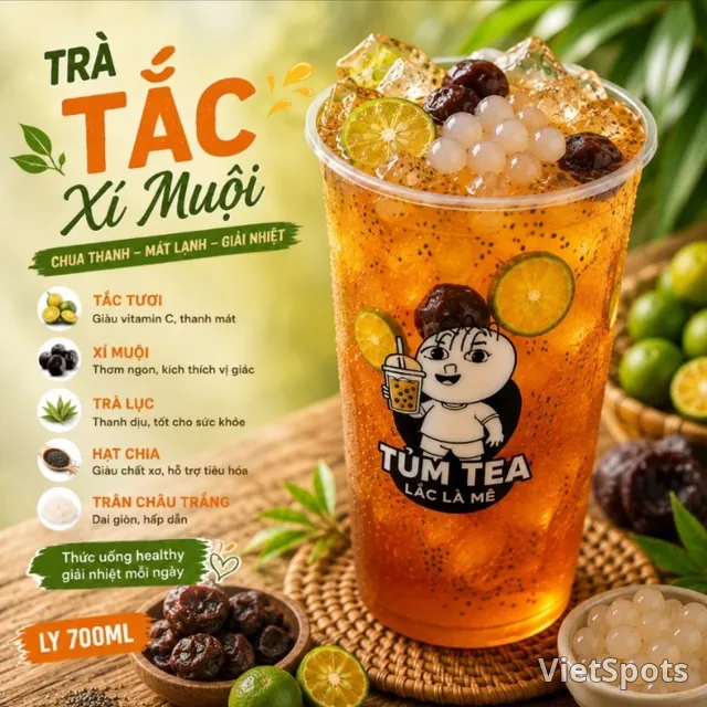 Calamansi & Salted Plum Tea