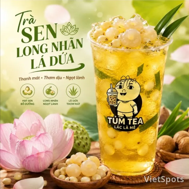 Lotus Seed, Longan & Pandan Tea