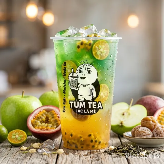 Apple, Passion Fruit & Salted Plum Tea