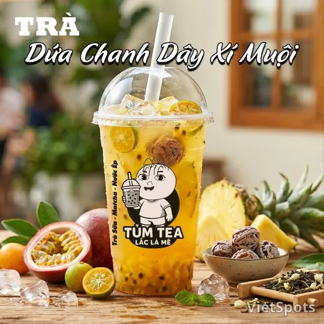 Pineapple, Passion Fruit & Salted Plum Tea