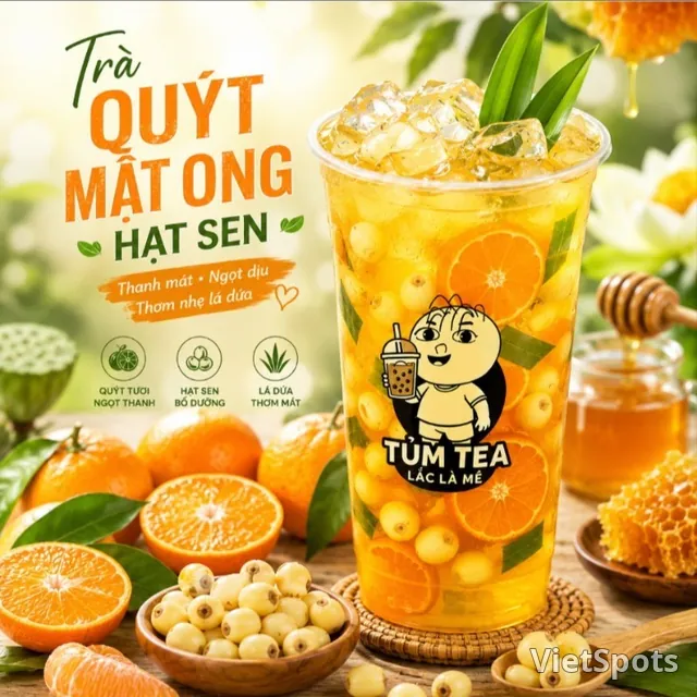 Tangerine, Honey & Lotus Seed Tea