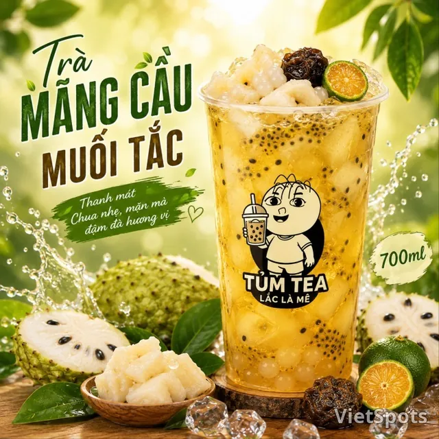 Soursop Tea with Salted Calamansi