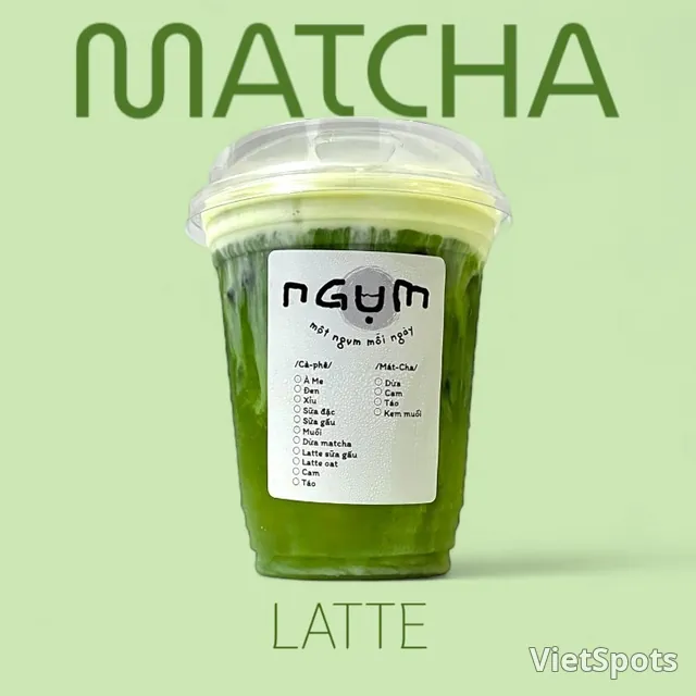 Matcha Latte With Fresh Milk