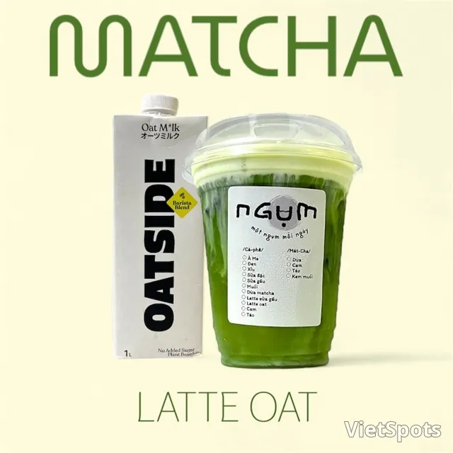 Oat Milk Matcha Latte