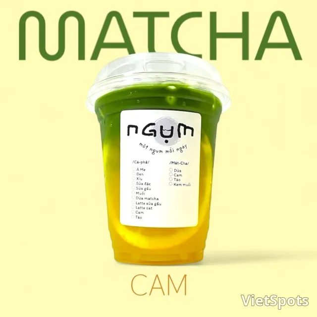Orange Matcha