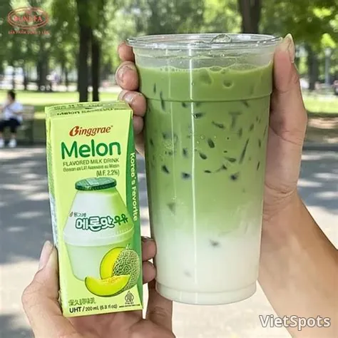 Banana Matcha Latte