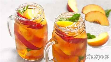 Salted Plum Peach Tea