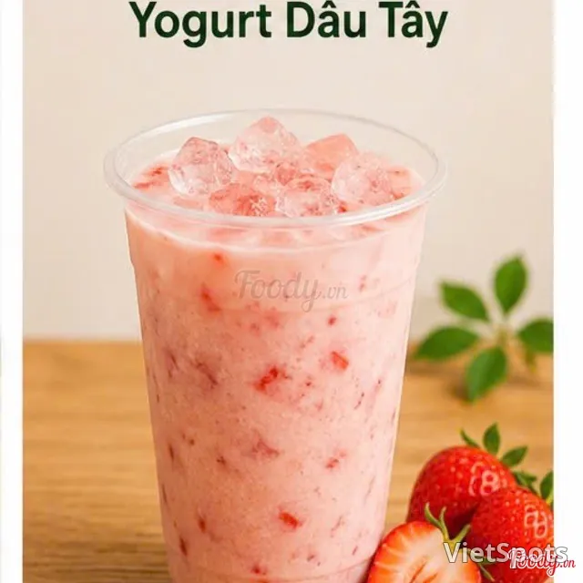 Клубничный йогурт